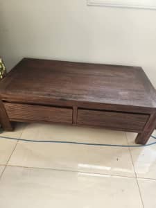 Brown Coffee table