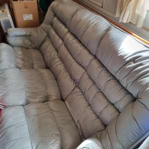 3 seater and 1 seater lounge