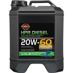 NEW PENRITE HPR 20W - 60 PETROL & DIESEL ENGINE OIL 10 LITRE DRUMS