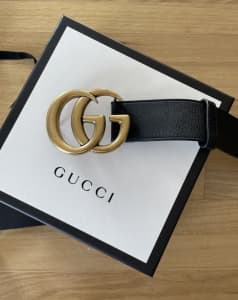 gucci belt in box