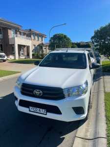 2019 Toyota Hilux Workmate 5 Sp Manual C/chas