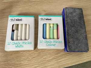 Free Chalk and Eraser