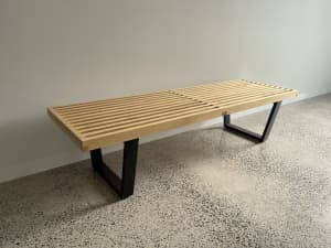 Authentic Herman Miller Platform Bench by George Nelson