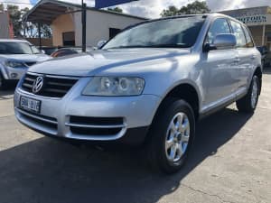 2003 Volkswagen Touareg 7L 4XMotion Silver 6 Speed Sports Automatic Wagon