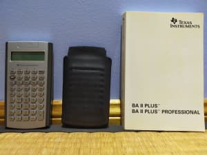 Texas Instruments Vintage BA II Plus Professional Calculator