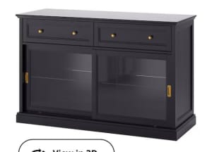 Buffet Unit - IKEA Malsjo Sideboard, black stained