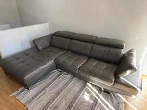 Wanted: 3 seater Leather Sofa with chaise