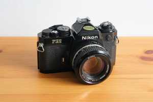 Nikon FE2 Film Camera & 50mm f/1.4 AI Lens