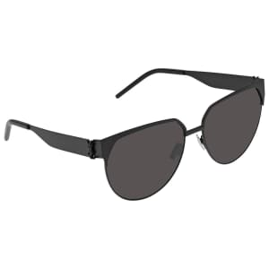 NEW Yves Saint Laurent - YSL Logo Black Sunglasses