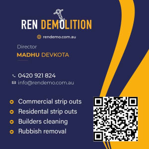Demolition Strip Outs/Commercial and Residential 
