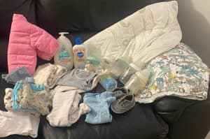 baby bundle - new and used