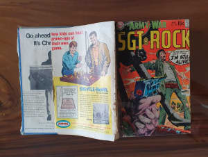 DC Comics Sgt. Rock 1969 to 1980