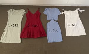 Various Dresses - prices between $15-$85. More info in description