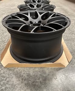 Matte Black 18x9.5 Concave Wheels for BMW E46 E90 E92 F30 F32 F36 F10