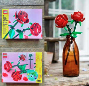 Brand New LEGO Roses (40460) Flower Bouquet Botanical Collection