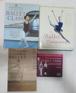 Bulk Lot of Children's Ballet Items...Books, Shoes, Leotard Patterns