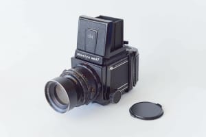 Mamiya RB67, 180mm f/4.5 medium format camera