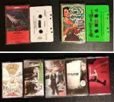 $50 LOT X7 Cassettes Tapes Green Day Dookie MINISTRY Avril Lavigne