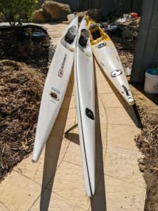 3 surfskis for $450 each, carbon and PRS 570