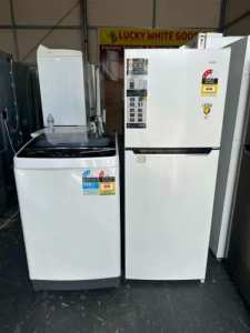 Chiq 216 Litres Fridge Freezer And Chiq 8 KGS Washing Machine