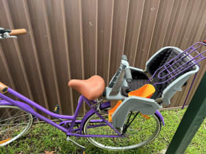 Ladies Bike with Toddler seat.