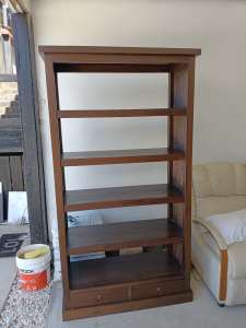 Beautiful handmade hardwood bookcase