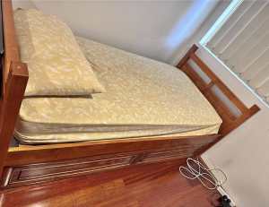 FREE Single trundle bed with Mattress