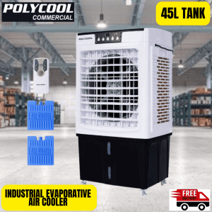 45L Evaporative Air Cooler Industrial Fan (Brand New)