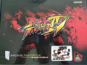 Street Fighter IV Arcade Fightstick for Playstation 3