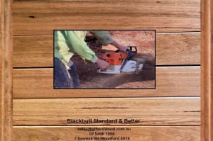 Toowoomba Hardwood Timber Decking Panel and Treads