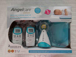 Angelcare AC401 Baby Breathing Movement Audio Monitor Sensor Pad 2 Pa