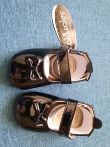 Patent leather baby shoes BRAND NEW
