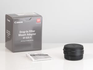 Canon EF-EOS R Drop-In Filter Mount Adapter with ND Filter