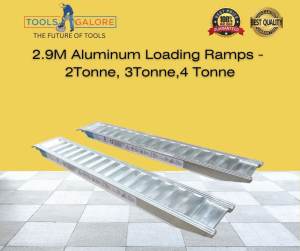 2.9M Aluminum Loading Ramps - 2Tonne,3Tonne,4tonne