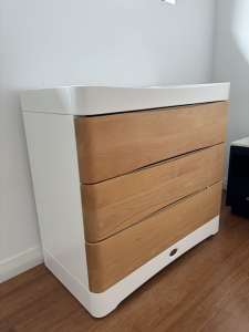 3 Drawer Chest with changing table