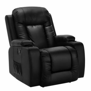 Artiss Recliner Chair Electric Heated Massage Chairs Faux Leather Cab