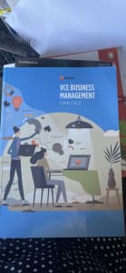 VCE 1&2 Edrolo Business Management never used