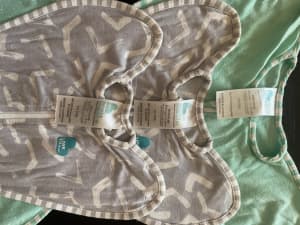 Baby swaddle x3 - Small 0.2tog