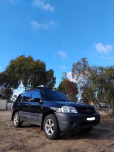MAZDA TRIBUTE 2005 WITH CAMPING GEAR available after 18/03