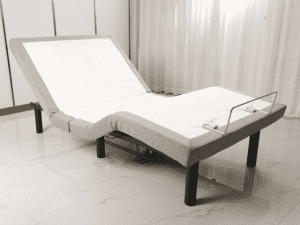 COMFORT POSTUREKing Single Electric Adjustable Bed w Head Foot Massage