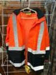 brand new Bisley 3M reflective taped - wet weather anti-static jacket