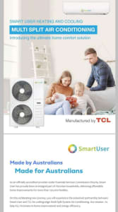 Free Multi Split Air-conditioner - Pay for Installation 
