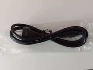 Power cables for TV, computer monitor or kettle 