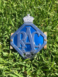 Vintage RACV Car Badge.