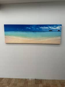 Beach Paradise Canvas Photo Print