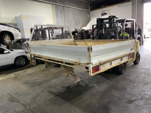 STEEL TRAY WITH SIDES 2450 by******2004 FORD COURIER SINGLE CABIN