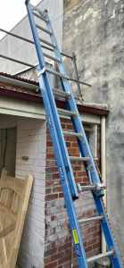 Baileys fibreglass Extension ladder , 150 kg 