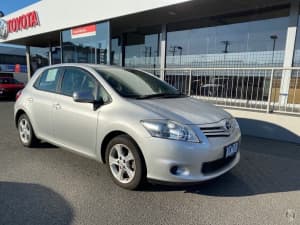 2011 Toyota Corolla ZRE152R MY11 Conquest Silver Pearl 4 Speed Automatic Hatchback