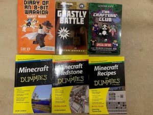 Minecraft for Dummies x 3 plus 3 minecraft reading books for free