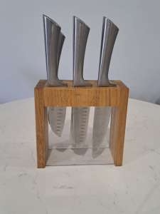 Knife Set Worth $300 - Baccarat Damashiro - 5 piece